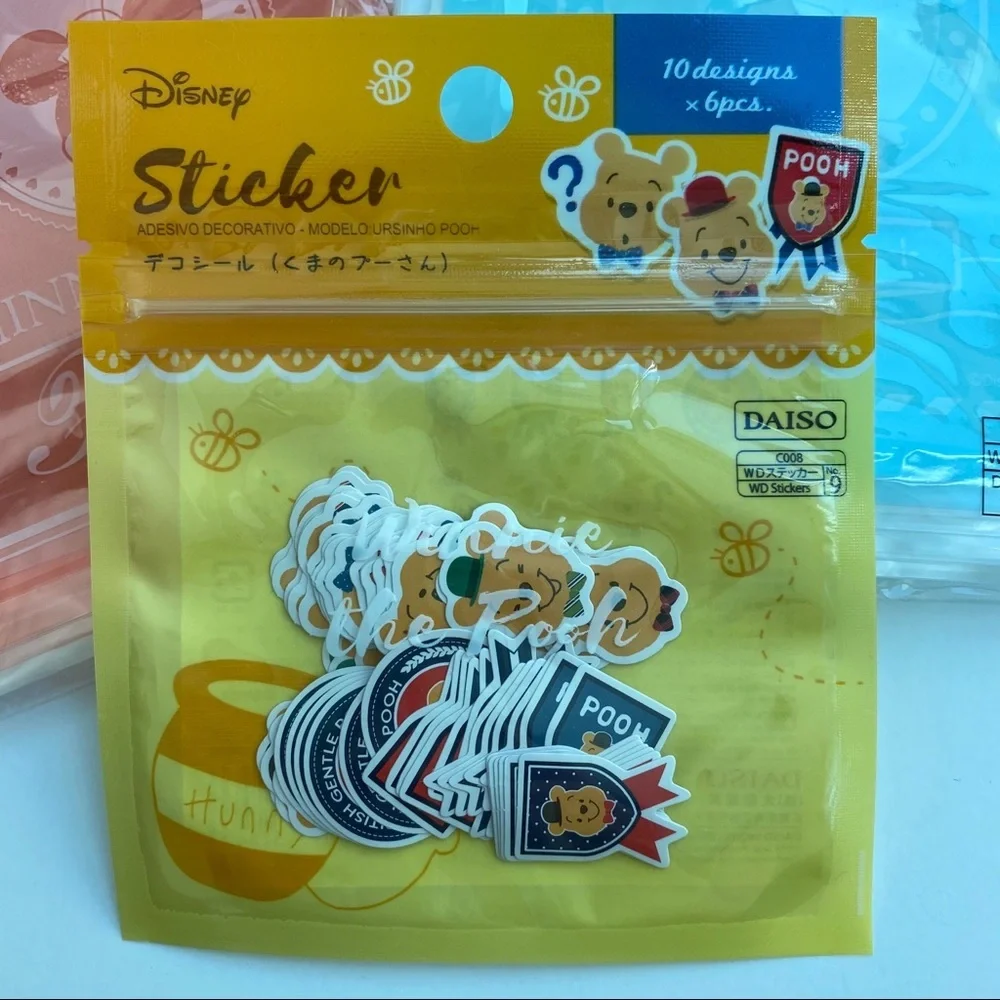 Disney Ziploc Bag and Sticker Set